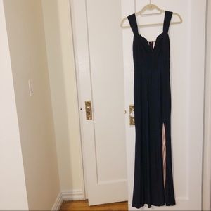 Navy Blue maxi dress